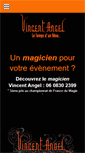 Mobile Screenshot of magicien.fr